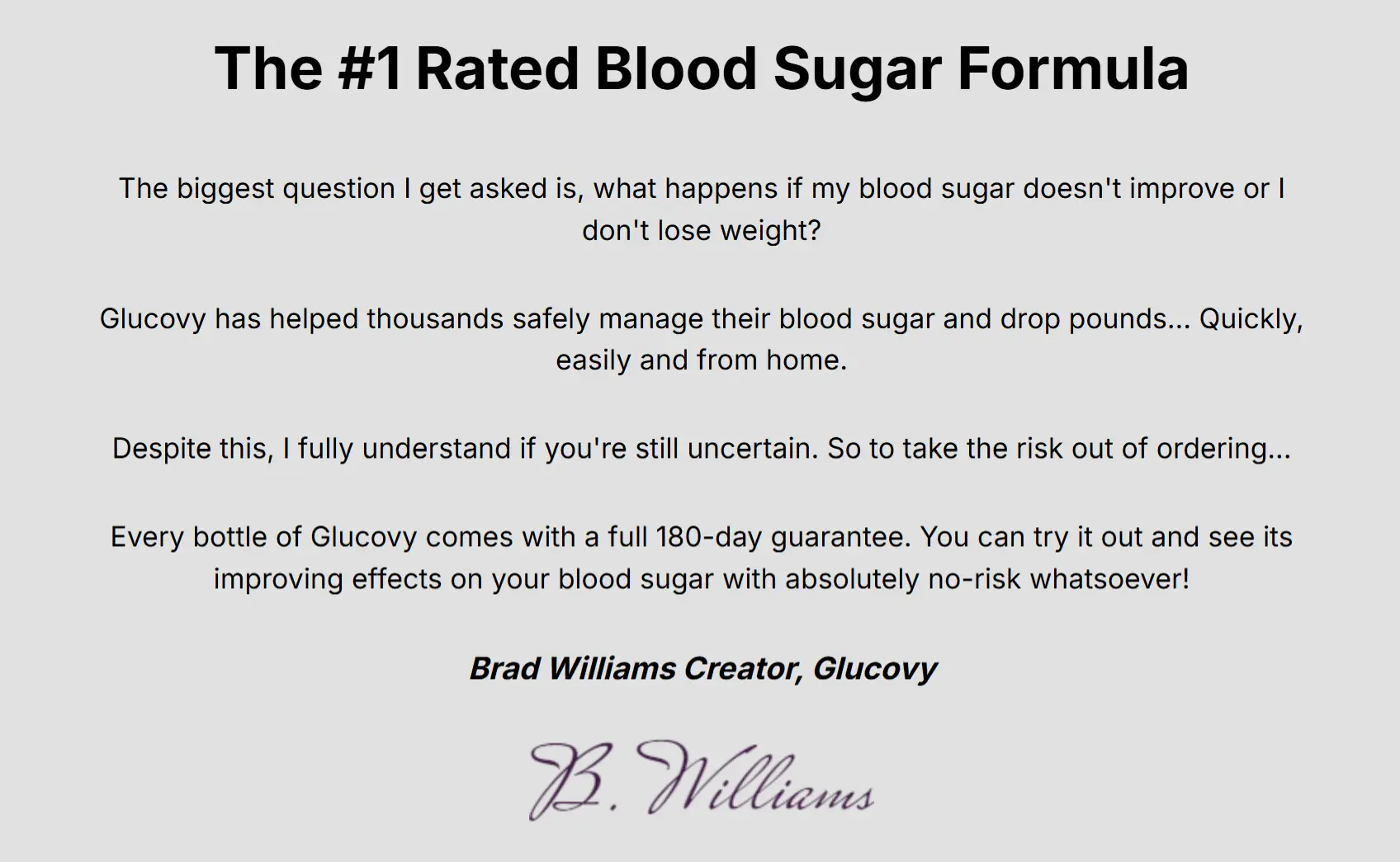 Glucovy Really Work